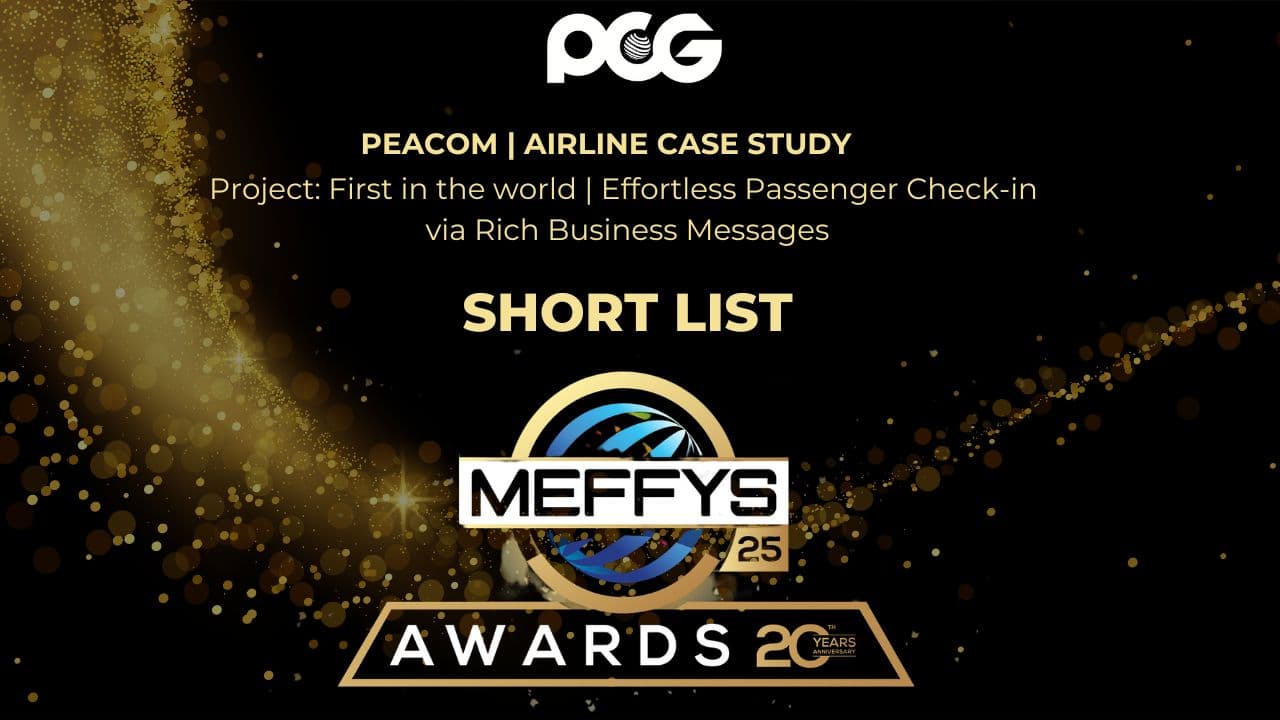 Peacom Shortlisted for the 20th Annual MEFFYS Awards!