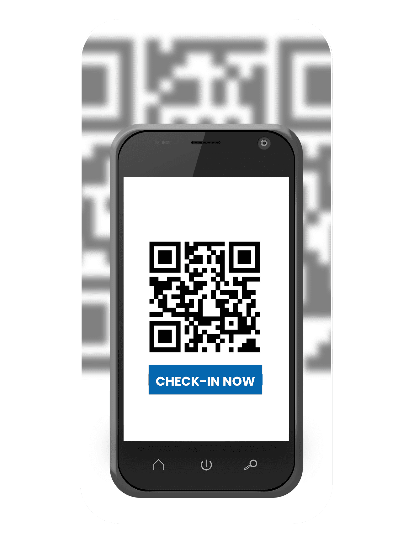 Or scan a QR code at the airport