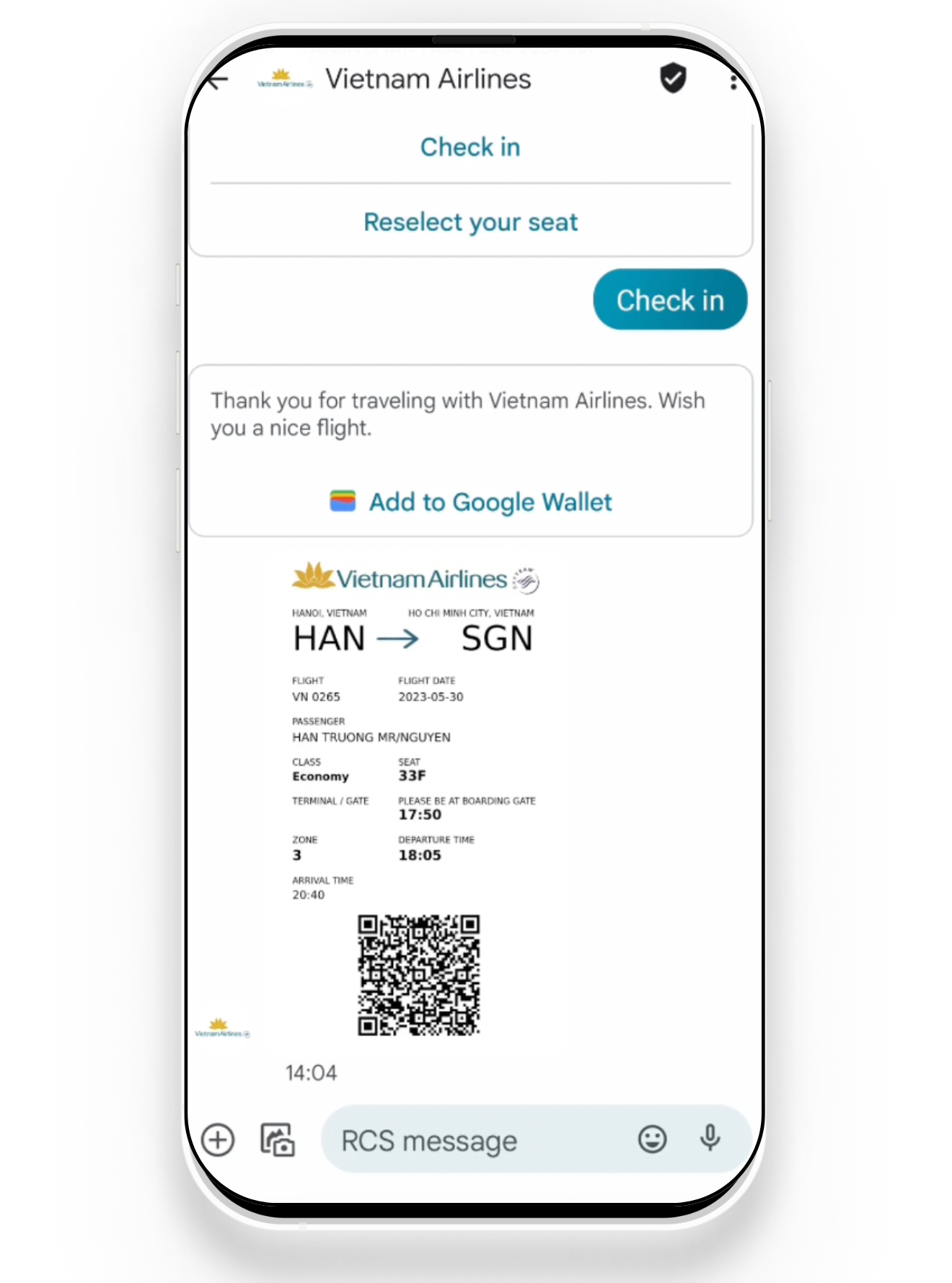 Retrieve Boarding Pass